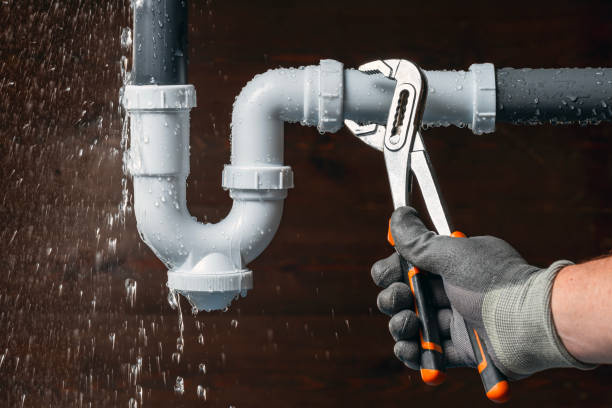 Professional Sewer Line Repair technician working in Hobart, IN